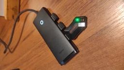 USB-хаб Baseus Lite Series USB to 4xUSB 3.0 5 Гбит/с 1m Black (WKQX030101)