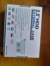 Зовнішня кишеня Dynamode для 2.5" SATA HDD/SSD - USB 3.1 Type-C Black (DM-CAD-25317C) фото від покупців 9