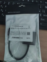 Конвертер Voltronic HDMI (тато) на VGA (мама) 10 см, Black, 4K/2K, Пакет Q250 (2000000027777) фото від покупців 7