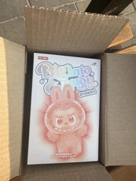 Брелок мягкая плюшевая игрушка Лабубу Labubu The Monsters exciting macaron фигурка 17 см