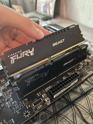 Модуль памяти DDR5 2x16GB/6000 Kingston Fury Beast Black (KF560C30BBEK2-32) фото от покупателей 3