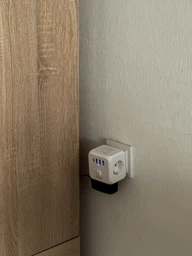 Сетевой фильтр разветвитель тройник 3EU розетки с выключателем + 2USB-C + 2USB-A Lencent PowerCube 4000W/16A Белый фото от покупателей 5