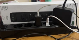 Сетевой фильтр-удлинитель RZTK Power Strip Pro 5 + 2 USB-A + USB-С (PD20W) Black 2 м фото от покупателей 9