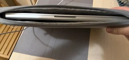 Чехол-сумка с ручкой для ноутбука Asus | HP | Dell | Lenovo| Acer 15.6" / 16" / 17" с сумочкой для зарядки, мышки и телефона Чёрный фото от покупателей 18