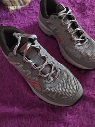 Кросівки жіночі для бігу Saucony EXCURSION TR13 W 39 (8.0US) Grey/coral (10524-5s) O фото от покупателей 2