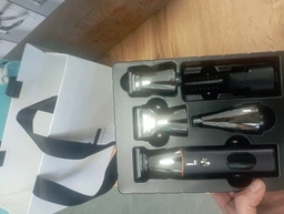 Премиальный Триммер для бороды 5в1 LEMEX STYLING TOOLS Тример для тела, носа, бритья с магнитными насадками LM4414 IPX6 Версия 2026 фото от покупателей 7