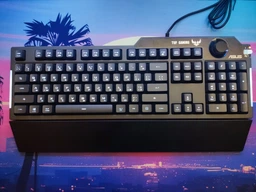 Ігрова клавіатура дротова ASUS TUF Gaming K1 USB UA Black фото від покупців 14