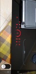 Индукционная варочная поверхность Luxor RI 822 Unique Red R + функции Keep Warm, Stop Go , "BBQ" для мяса, черный фото от покупателей 1