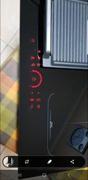 Индукционная варочная поверхность Luxor RI 822 Unique Red R + функции Keep Warm, Stop Go , "BBQ" для мяса, черный