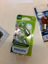 Автолампы Philips P21/5W LongLife EcoVision (12499LLECOB2) фото от покупателей 1