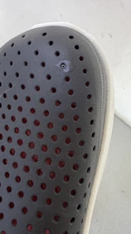 Унисекс кроксы Crocs LiteRide Clog Navy/Pepper M11 44р. (28 см) Синий с красным фото от покупателей 1