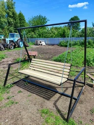 Лавочный скамеечный брус деревянный 35*60*2000 мм, ель фото от покупателей 1