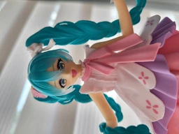 Фігурка-іграшка Міку Хацунє Hatsune Miku Рапунцель у коробці 20 см (АА)
