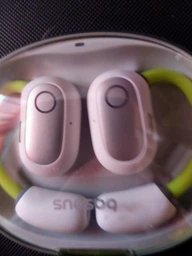 Бездротові навушники Baseus Eli Sport 1 Open-Ear TWS Earbuds, IPX4, BT5.3, 65mAh, 600mAh, 7.5h, Cosmic Black A00064400121-00 фото від покупців 4