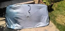 Зонт на лобовое стекло в авто Car Umbrellas Чёрный Солнцезащитная шторка Автомобильный козырек для защиты от солнца фото от покупателей 13