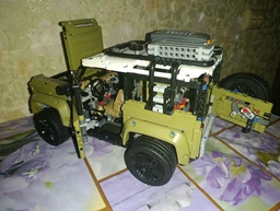 Конструктор Джип Внедорожник Lend Rover Defender (2573 деталей) 1:8 Масштаб фото от покупателей 6