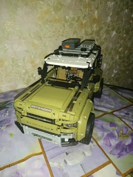 Конструктор Джип Внедорожник Lend Rover Defender (2573 деталей) 1:8 Масштаб фото от покупателей 4