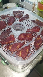 Сушарка електрична на 5 піддонів для харчових продуктів DSP 240 Вт, побутова електросушарка для фруктів, овочів і грибів з регулюванням температури 40-75°C, прозорий корпус Зелена, KA-9003