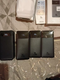 Зовнішній акумулятор Baseus Bipow Digital Display Power Bank 10000mAh 20W Black
