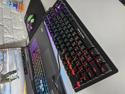 Клавіатура механічна дротова ігрова з підсвіткою MARVO KG901 USB Black фото від покупців 4