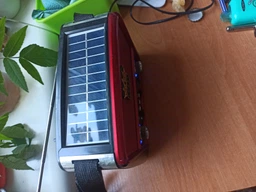 Радиоприемник Golon RX-455-S Solar портативная колонка, портативная акустика на солнечной батарее USB+TF фото от покупателей 1