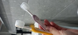 Набор зубных щеток Chicco First Milk Teeth для первых зубов 6-36 мес 2 шт (12082.00) (8058664174706)