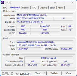 Материнская плата MSI PRO B650-S Wi-Fi (sAM5, AMD B650, PCI-Ex16)