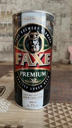 Пиво Faxe Premium светлое фильтрованное 5% 1 л (5741000895009_5741000107829)
