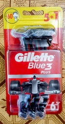 Одноразовые станки для бритья (Бритвы) мужские Gillette Blue3 Plus Nitro 12 шт (8700216148146)
