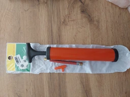 Насос ручний для м'ячів, надувних виробів Pump NE-P-18R червоний фото від покупців 5