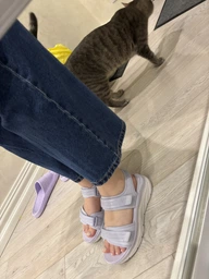 Жіночі сандалії Skechers 36 Бежевий 119823 NAT