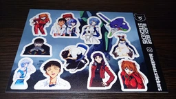 Стикерпак "Evangelion", Евангелион, стикеры влагостойкие, наклейки, аниме (stpack-evangelion)
