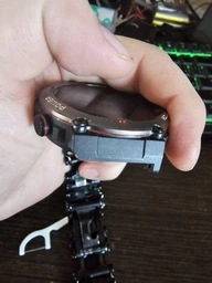 Смарт-годинник з Українським меню та додатком з акумулятором на 960мАг Blackview W50Pro 1.45, IP68 Call Black/ЧОРНИЙ (W50PB) фото від покупців 7