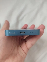 УМБ 2E Power Bank Wireless QI 5000mAh PD 20W Blue (2E-PB0545-BLUE) фото від покупців 5