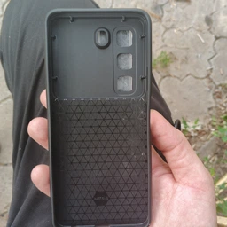 Чехол Magnetic Shield для Infinix Hot 50 / X6882 бампер противоударный с подставкой кольцом Black фото от покупателей 3
