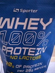 Протеїн Sporter Whey 100% Protein lactose free 1 кг Ваніль (4820249721810)