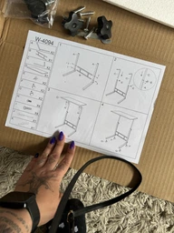 Стол для ноутбука передвижной Fabrika Transformer Graphite (FK-W40943G) фото от покупателей 5