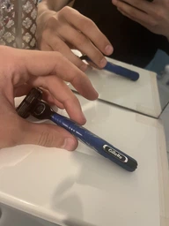 Станок для бритья мужской (бритва) Gillette Sensor 3+ с 4 сменными картриджами (8700216639484)