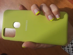 Чехол-накладка Silicone case для Samsung Premium M31 Camelia (15) светло красный фото от покупателей 1