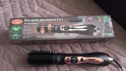 Фен щетка вращающаяся Professional Hot AIR BRUSH фен для волос, фен-щетка браш для объема, браш для волосс 1000 Вт фото от покупателей 1