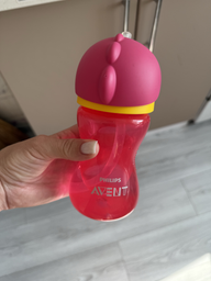 Чашка з трубочкою Philips AVENT 300 мл 12 міс + Зелена (SCF798/01)