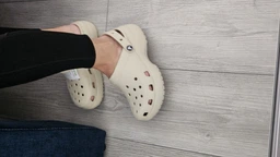 Женские кроксы Crocs Jibbitz Classic Platform Clog W 206750-100 39-40 (W9) 25 см Белые (1914486784844) фото от покупателей 5