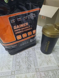 Гейнер BioLine Nutrition для набора веса и роста массы 3 кг. в мягкой упаковке + шейкер шоколад фото от покупателей 2