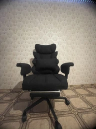 Офисное кресло GT Racer B-2511 Fabric Black фото от покупателей 6