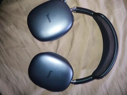 Бездротові Bluetooth наушники HOCO W55 Plus з активним шумозаглушенням ANC BT5.4, 65-90h, AUX/TF Grey фото від покупців 7