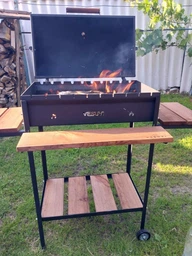 Мангал - гриль барбекю Vesuvi BBQ Wood 600 3 мм (m-Wood)