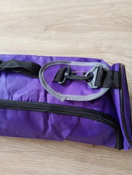 Чохол-сумка для фітнес килимка Yoga bag FI-6876 Black фото от покупателей 2