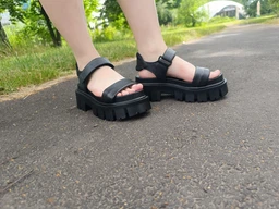Женские сандалии кожаные Badura 22SS56 5904862635729 38 24.8 см Бежевые (5904862635804) фото от покупателей 2