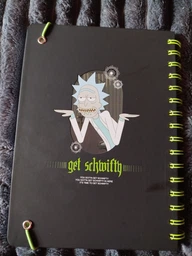 Блокнот Kite Rick and Morty на спіралі A5 80 аркушів клітинка (RM24-190) фото від покупців 4