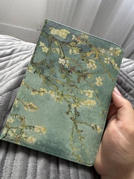 Чохол Galeo Vertical Leather Stand для Pocketbook Inkpad 4 743G, Inkpad Color 2 743C Almond Blossom фото от покупателей 2